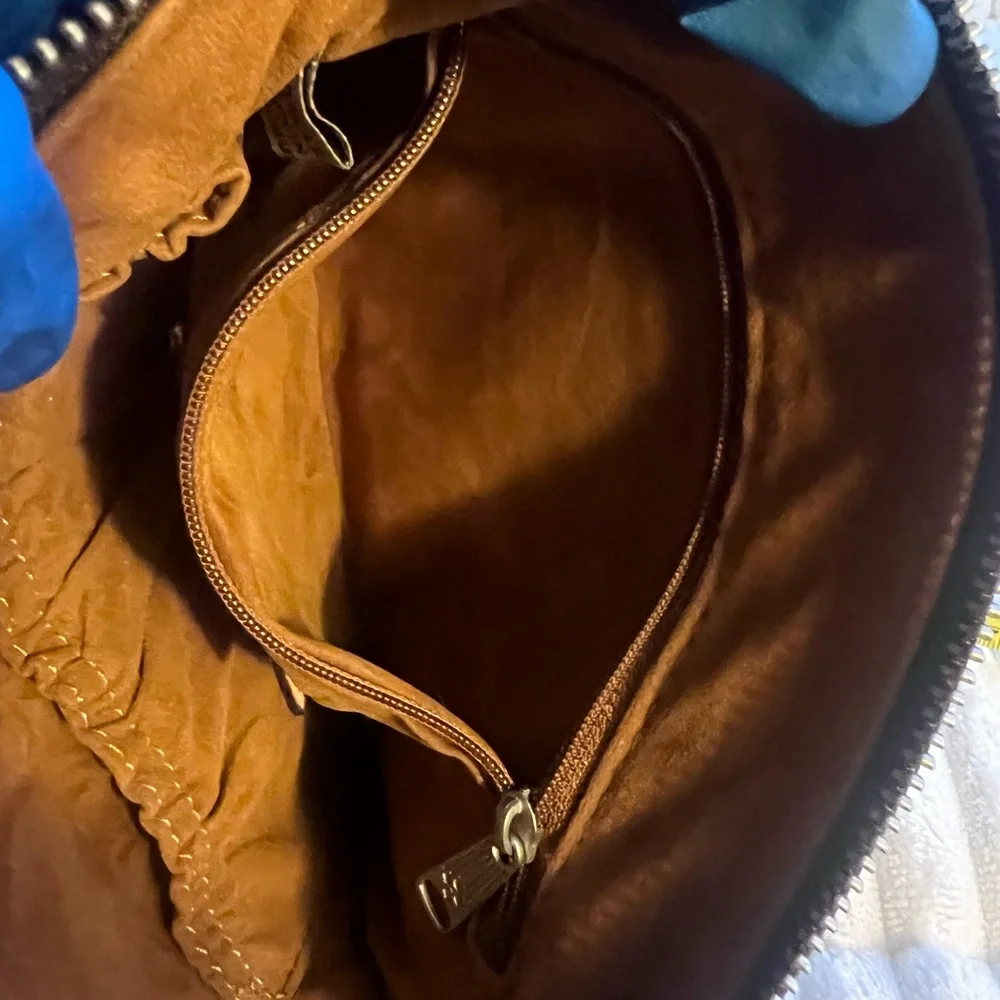 Patricia Nash Brown Leather Clutch - Picture 6 of 16